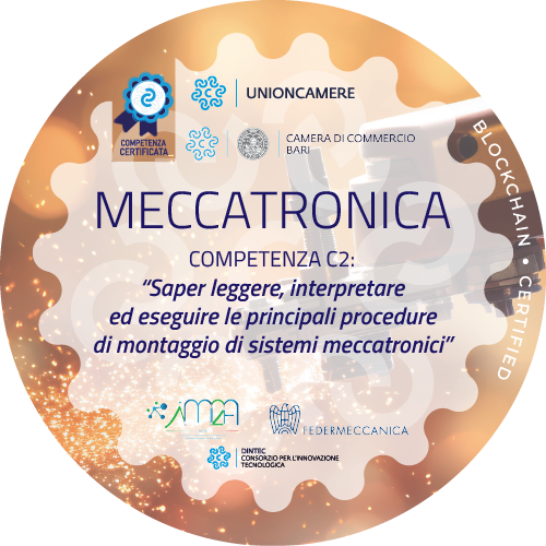 Meccatronica - COMPETENZA C2:  “Saper leggere, interpretare ed eseguire le principali procedure di montaggio di sistemi meccatronici”